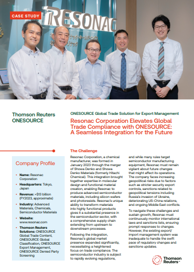 Resonac Case Study