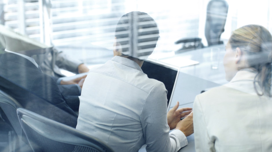 Meeting office business