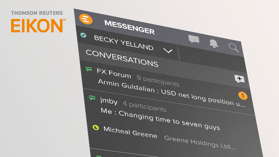 Promotional image of Eikon Messenger on Mobile