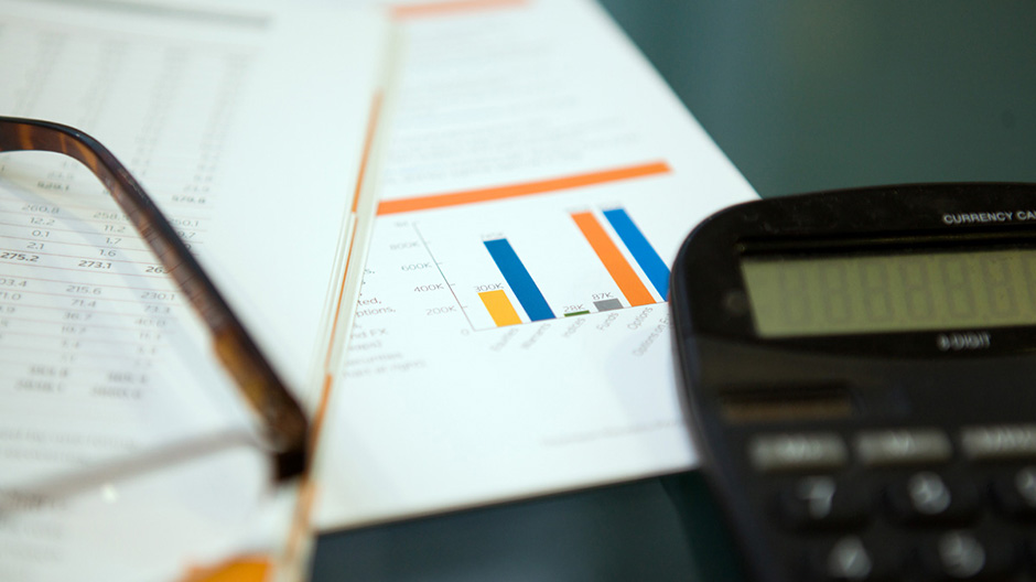 Calculator and documents