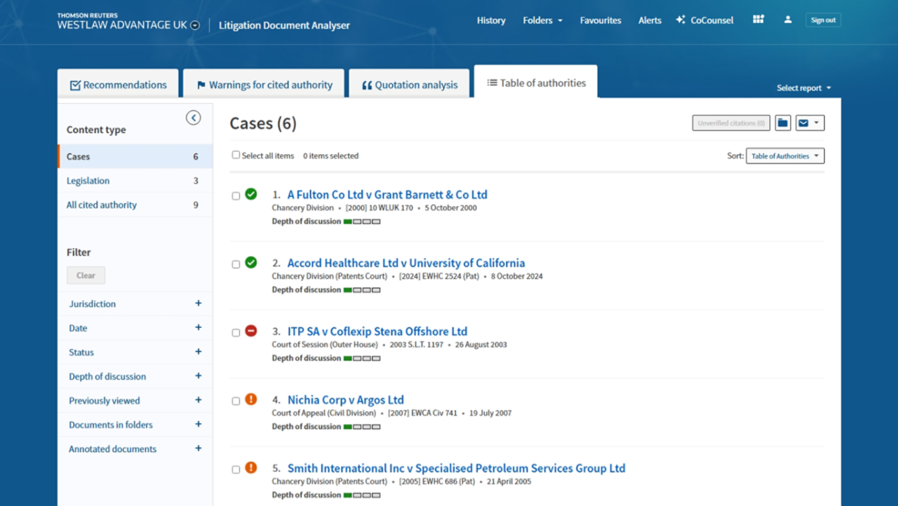 Litigation Document Analyser